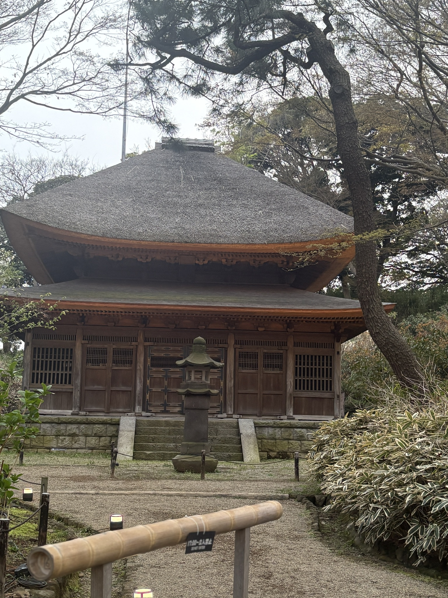 横浜・三渓園。周囲の自然が織りなす和の景色。和ごころの美