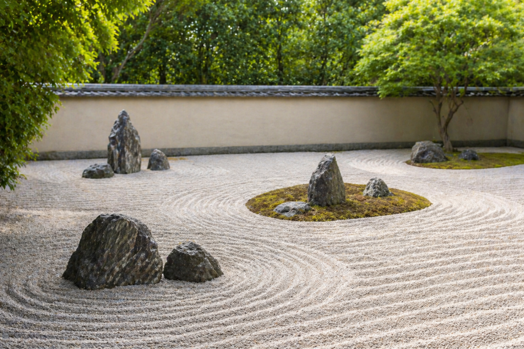 枯山水.庭園。日本の美を知るなら和ごころの美
